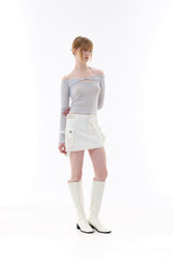 MANON OFF-SHOULDER SET / SKY BLUE