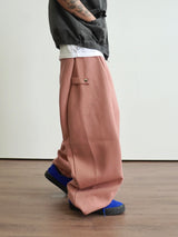 Pinch Side Snap Sweat Pants 6C