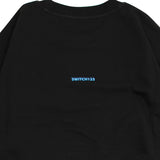ETHNIC FLOWER LOGO CROP SHORT SLEEVE MTM T-SHIRT(UNISEX)_SYS5TS02BK