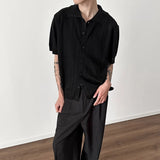 DP Punching Short-sleeved Knit Cardigan (2 colors/901954013329)