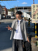 Mini Check Oversized Shirt (S, M, L / 3colors)