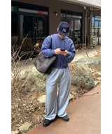 ピグメントクロップドスウェットシャツ