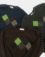 Choa Vintage Argyle Patch T-shirt