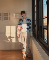 Bottie Angora Stripe Cardigan