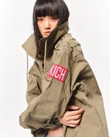 Bluesf Garden Snip Trench Short Jacket