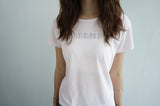 Hotfix detail Tee -Pale pink
