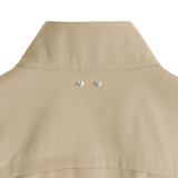 HIGH NECK ZIP-UP SLIM JACKET (MOCHA BROWN)