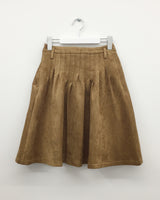 Tingle Suede Midi Skirt (2color)