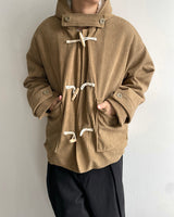 ヒートコーデュロイダッフルコート