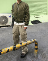 No.1852 heavy nylon MA-1 JK