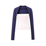 Arin Bolero Layered Slim T-shirt
