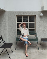 Frey Cutoff Cargo Denim Shorts
