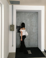 Minimal boots cut pants