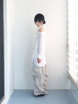 ライト テクスチャー シャーリング Tシャツ