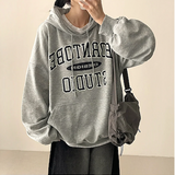 Noah Lettering Point Casual Over Hoodie