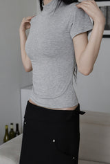 26SS★ [ EEUN BASIC ] Chewing Rounding Short Sleeve T