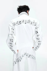 Embroidered Musical Jacket