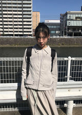 WORK RIVET ZIP JACKET