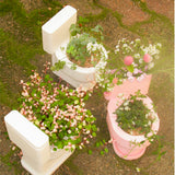 TOILET PLANT POT (S/PINK)