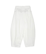 [ silver angel🩶 ] fair wing over cotton wide pt