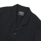 [ULKIN] Seersucker Single Jacket_ Charcoal