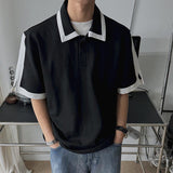 ASCLO Era Bicolor Collar Short Sleeve T (2color)