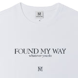 FMW フラワーロゴ Tシャツ (W) - ホワイト