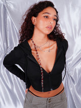 Stellina Necklace (Brick beige)