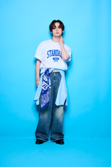 オクトパスフットボールTシャツ×バンダナ（ネイビー）