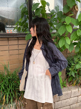 Mameko Lace Sleeveless Layered One Piece