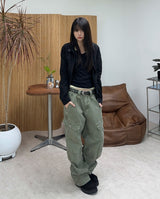 Epin Eyelet Crop Jacket