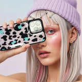 Soft Pop Leopard Phone Case Pale Blush (BK_Epoxy)