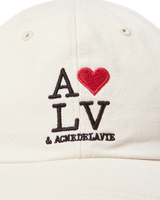 25FW LOVE ADLV コットンボールキャップ ベージュ