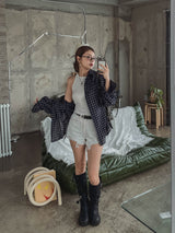 Dear Damage Denim Shorts