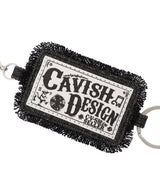 RAWCUT WASHED DENIM KEYRING BLACK(CV2EFUAB62A)