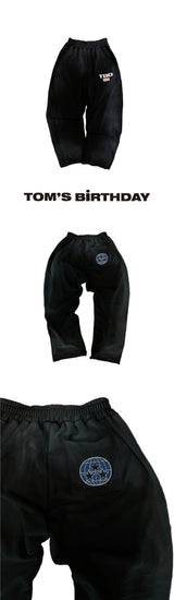 TBD World Logo Spray Jogger Pants Black