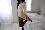 pastel leather bag