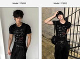 Cropped Muscle-Fit Archive T-Shirt