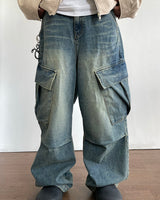 Aero Cargo Denim Pants
