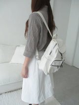 double pocket backpack