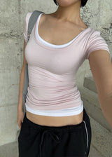 モチUネックTシャツ
