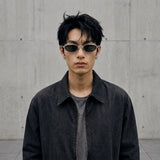 シルバー スパイン サングラス