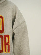 DR FAVOR 26 Patch Crop Hoody Zip-up