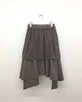 Nadine cutout midi skirt (3color)