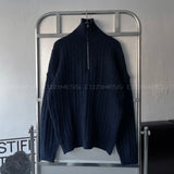 ACN Twisted pottery Half zip-up (4 colors)
