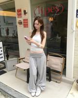 Vネック クリップ ノースリーブ