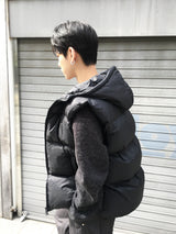 テイルドパッディドフーディドベスト 3C