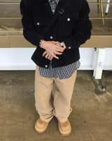 Cropped Western Corduroy Trucker Jacket