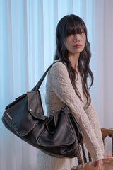 OUT POCKET BOSTON BAG LARGE