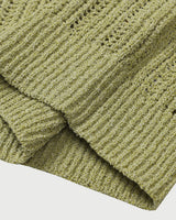 Weave Boucle Lace Round Knit